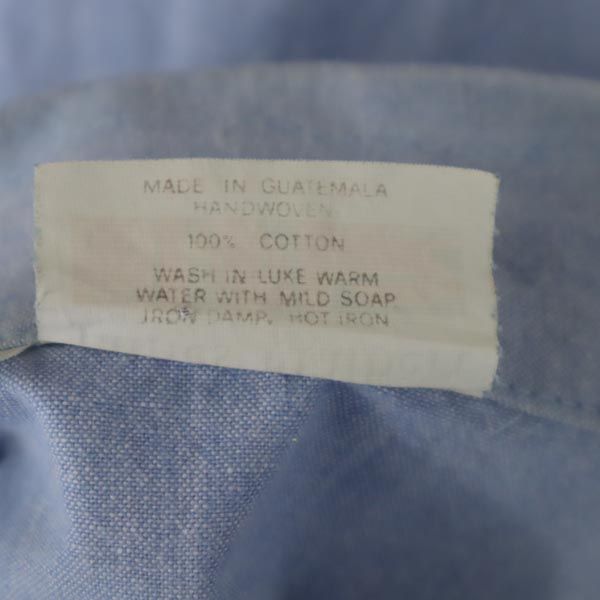 VINTAGE ヴィンテージ 60s 70s 半袖 シャンブレーシャツ L メンズ