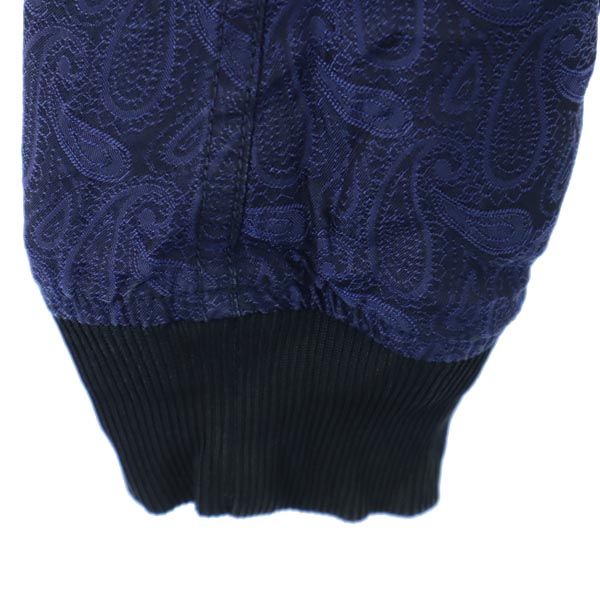 トーガ ペイズリー柄 リバーシブル ジャケット 46 紺 TOGA メンズ