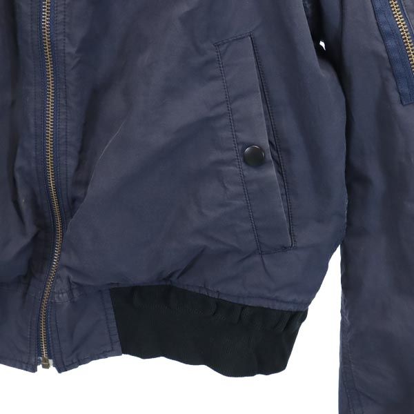 トーガ ペイズリー柄 リバーシブル ジャケット 46 紺 TOGA メンズ