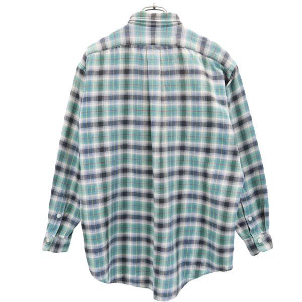 ポロカントリー チェック柄 長袖 シャツ M グリーン系 POLO COUNTRY RALPH LAUREN メンズ