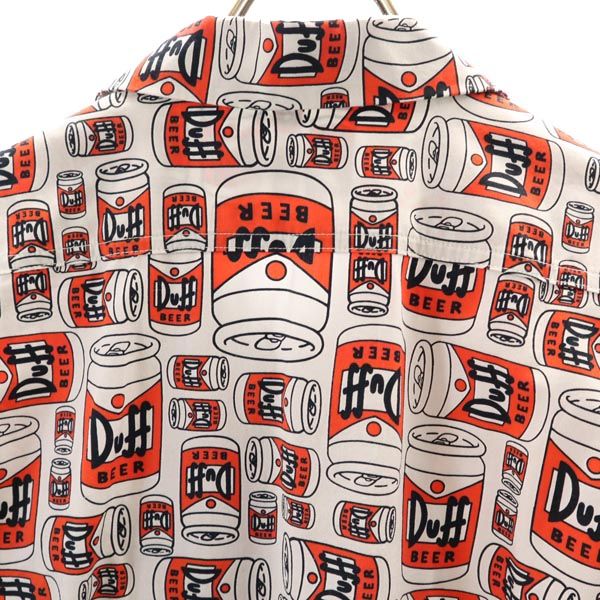 XLARGE エクストララージ 総柄 半袖 オープンカラーシャツ M グレー系 開襟 メンズ