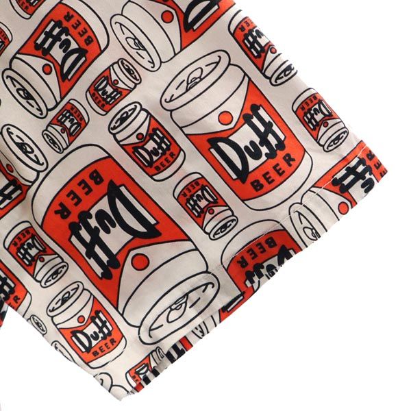 XLARGE エクストララージ 総柄 半袖 オープンカラーシャツ M グレー系 開襟 メンズ