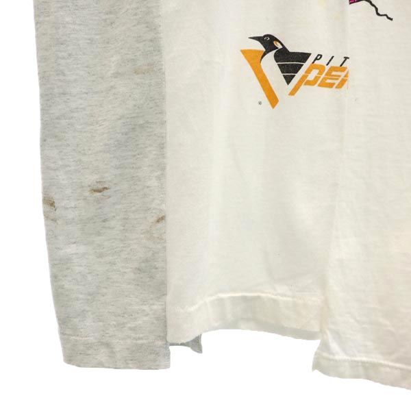 RESCARP リスカープ 23ss リメイク 半袖 Tシャツ ホワイト×グレー メンズ