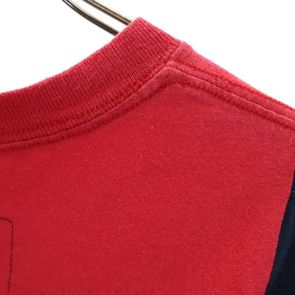 RESCARP リスカープ 23ss リメイク 半袖 Tシャツ 赤×紺×グレー メンズ