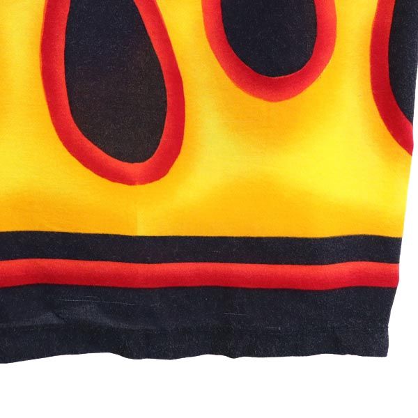 THUMSUP サムアップ 半袖 オープンカラーシャツ XL 黒系 メンズ