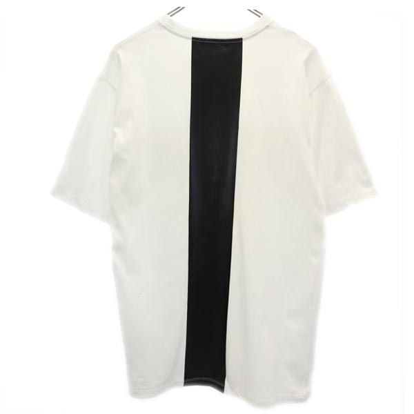 MSGM エムエスジーエム イタリア製 プリント 半袖 Tシャツ XS 白 メンズ