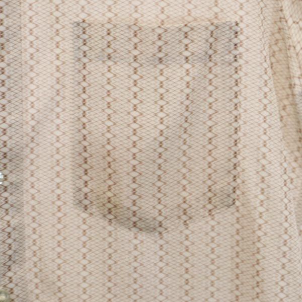 DEBONAIR デボネア 70s ヴィンテージ アンティーク 総柄 半袖 シャツ 14 ベージュ×ブラウン メンズ