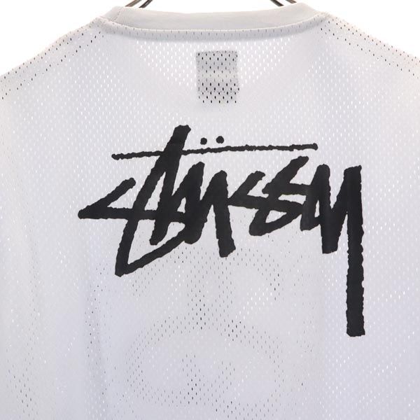 STUSSY ステューシー 半袖 Tシャツ M 白系 メンズ
