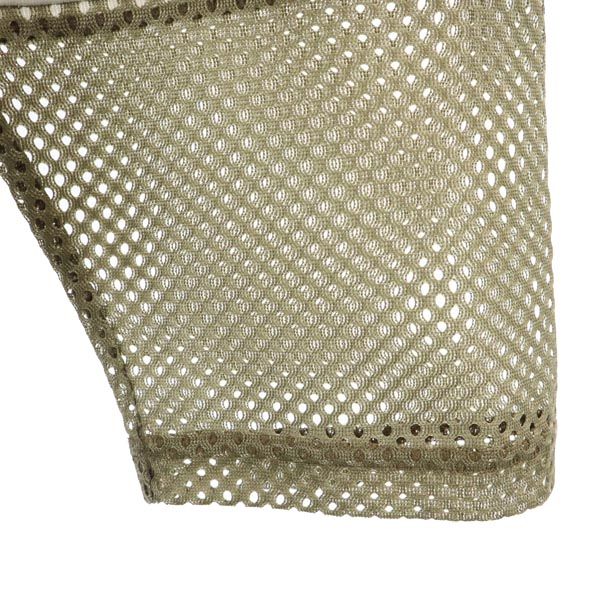 トーガ ビリリース 7分袖 メッシュ スウェット 46 ブラウン系 TOGA VIRILIS メンズ