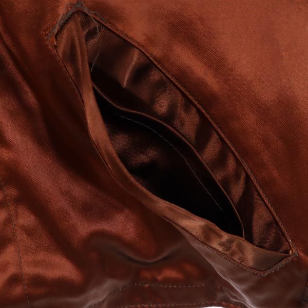 ALPHA INDUSTRIES INC アルファインダストリーズ ベスト M ブラウン メンズ