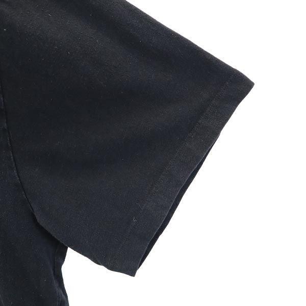 MAIN LABEL メインレーベル 半袖 クルーネック Tシャツ M ブラック メンズ