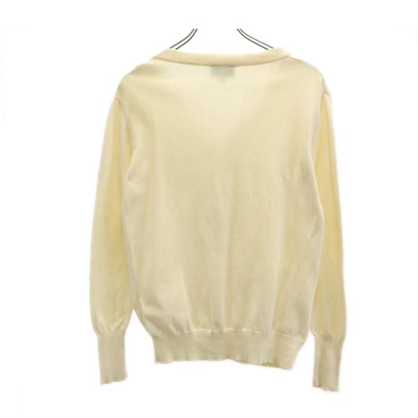 ヴィヴィアンウエストウッド イタリア製 長袖 カーディガン M アイボリー系 Vivienne Westwood メンズ