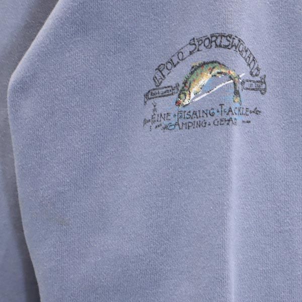 RALPH LAUREN COUNTRY ラルフローレンカントリー 長袖 スウェット トレーナー M ネイビー系 レディース