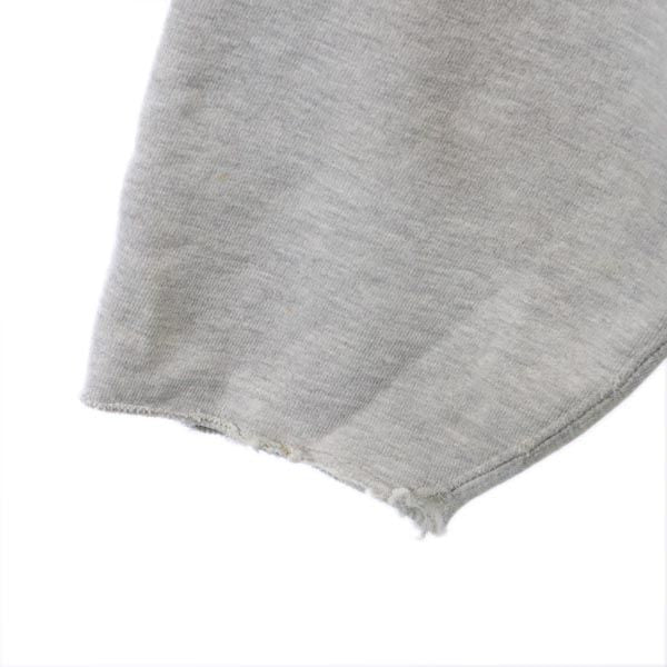 Champion チャンピオン 90s 刺繍タグ REVERSE WEAVE リバースウィーブ 長袖 スウェット トレーナー XL グレー系 袖カットオフ カレッジ メンズ
