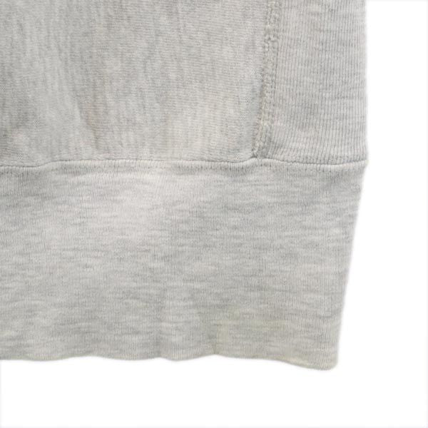 Champion チャンピオン 90s 刺繍タグ REVERSE WEAVE リバースウィーブ 長袖 スウェット トレーナー XL グレー系 袖カットオフ カレッジ メンズ