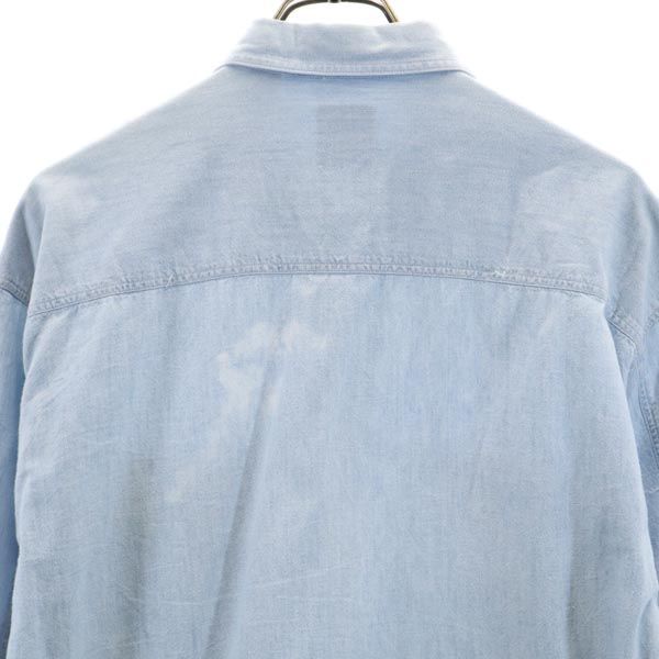 ギャップ 90s オールド 長袖 デニムシャツ M GAP メンズ