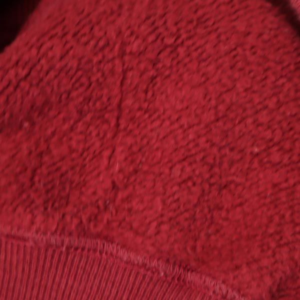 Champion チャンピオン 90s 青タグ USA製 長袖 スウェットパーカー L レッド系 裏起毛 メンズ