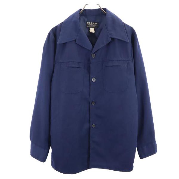 FARAH ファーラー 70s ヴィンテージ ジャケット ネイビー メンズ