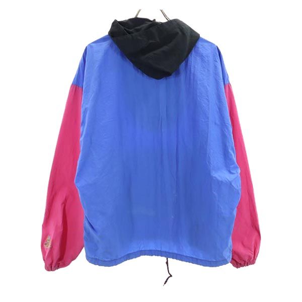 OCEAN EQUIPMENT 90s オールド マウンテンパーカー M ブルー×ピンク メンズ