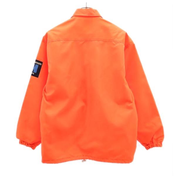 ヘリーハンセン 80s ヴィンテージ コーチジャケット S オレンジ系 HELLY HANSEN 裏起毛 メンズ