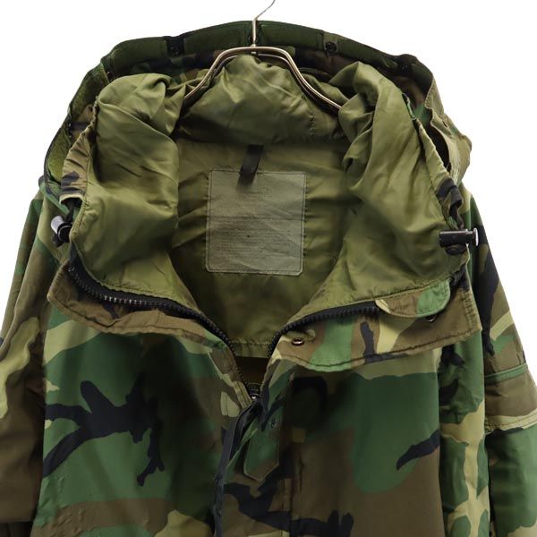 US ARMY アメリカ軍 ECWCS 迷彩柄 ゴアテックス パーカー カーキ ミリタリージャケット メンズ