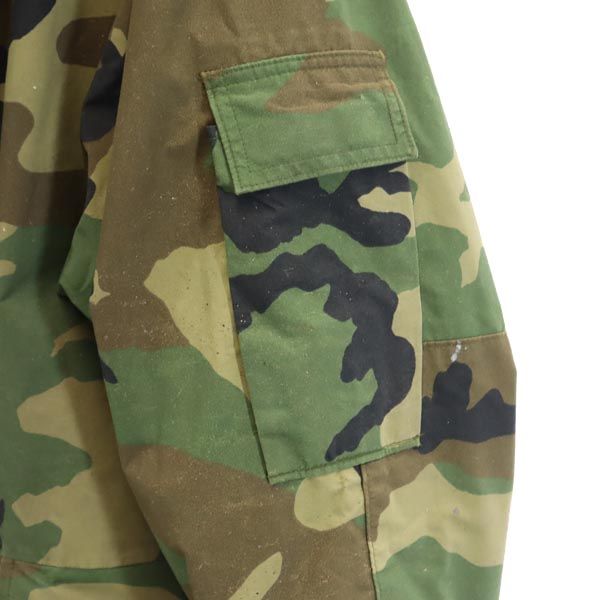 US ARMY アメリカ軍 ECDCS 迷彩柄 ゴアテックス ミリタリージャケット カーキ系 メンズ