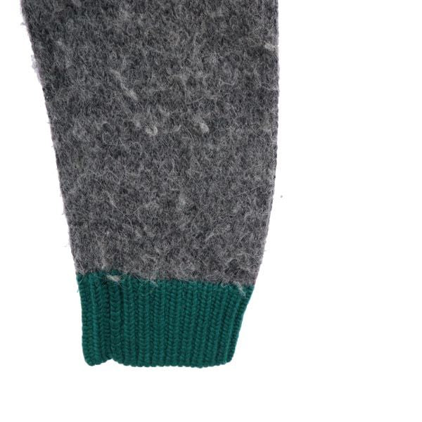 ACNE STUDIOS アクネストゥディオズ ウールブレンド 長袖 Vネック ニット XS グレー系 セーター メンズ
