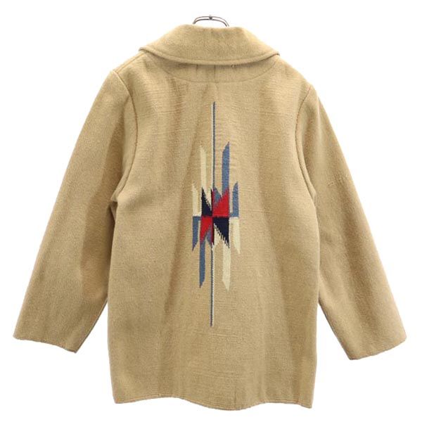 styleeyes スタイルアイズ 東洋エンタープライズ エスニック柄 ウールジャケット 36 ベージュ系 メンズ