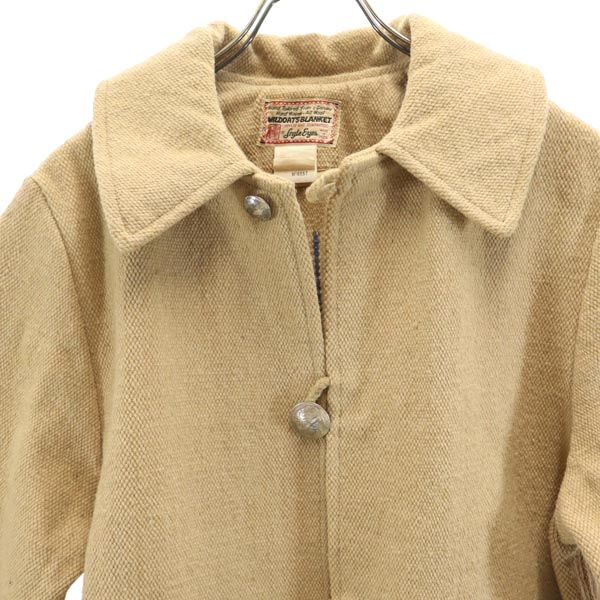 styleeyes スタイルアイズ 東洋エンタープライズ エスニック柄 ウールジャケット 36 ベージュ系 メンズ