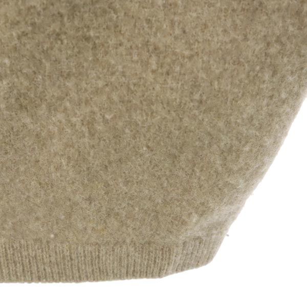 crepuscule クレプスキュール 7分袖 ニット カーディガン ベージュ系 レディース