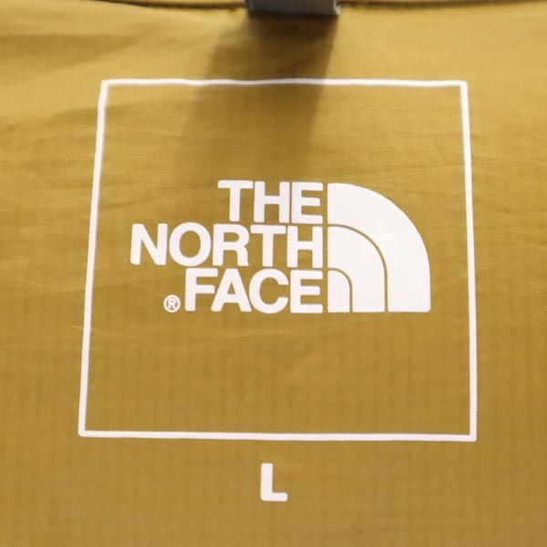 THE NORTH FACE ノースフェイス NYW81931 アウトドア 長袖 フード 中綿ジャケット L ブラウン系 ロゴ レディース