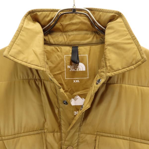 ノースフェイス NY81933 アウトドア 長袖 中綿ジャケット XXL ブラウン系 THE NORTH FACE ロゴ メンズ