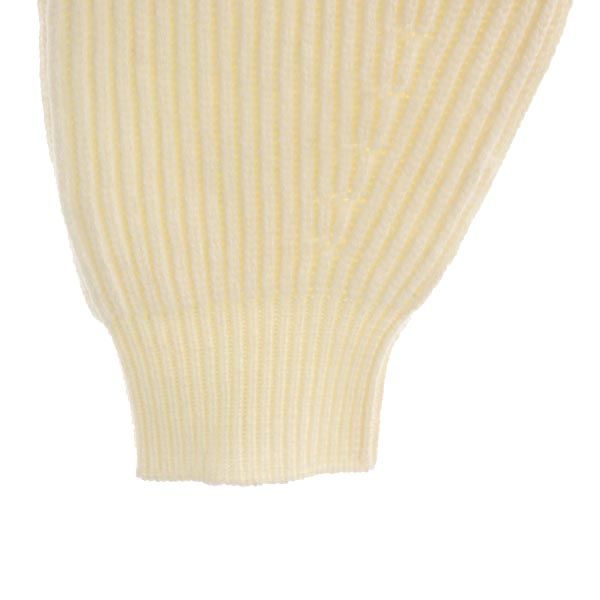 KENZO ケンゾー イタリア製 長袖 ワンピース ニット アイボリー レディース