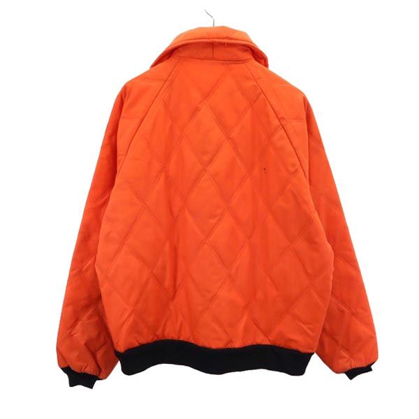 VINTAGE ヴィンテージ 80s キルティングジャケット オレンジ メンズ
