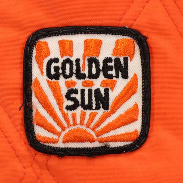 VINTAGE ヴィンテージ 80s キルティングジャケット オレンジ メンズ