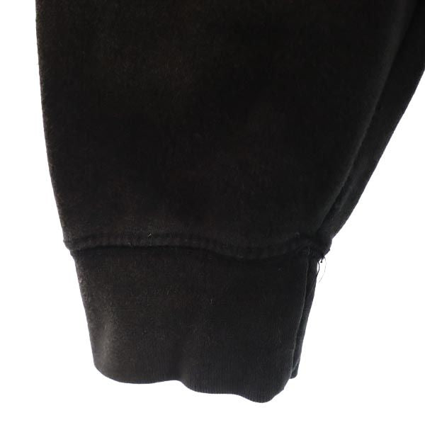 ANTI SOCIAL SOCIAL CLUB アンチソーシャルソーシャルクラブ USA製 バックプリント 長袖 スウェットパーカー L ブラック系 ロゴ メンズ