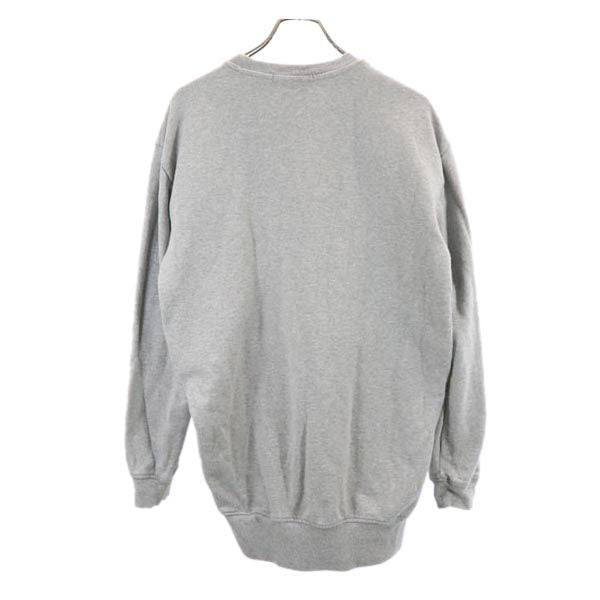 MSGM エムエスジーエム イタリア製 長袖 トレーナー S グレー スウェット 裏起毛 メンズ
