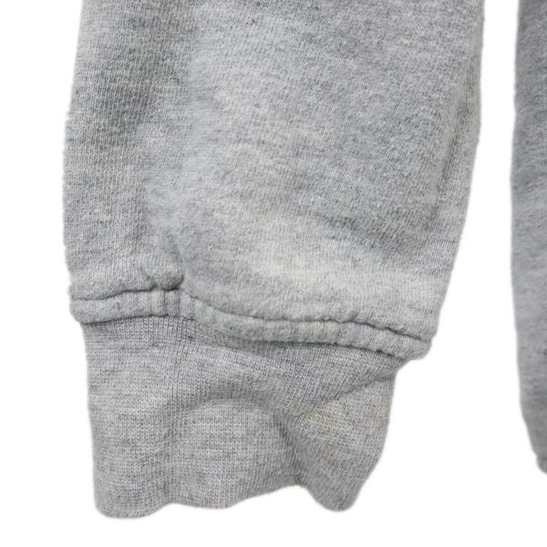 MSGM エムエスジーエム イタリア製 長袖 トレーナー S グレー スウェット 裏起毛 メンズ