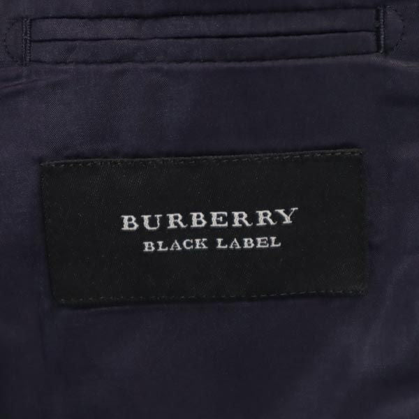 BURBERRY BLACK LABEL バーバリーブラックレーベル 日本製 テーラードジャケット 濃紺 三陽商会 メンズ