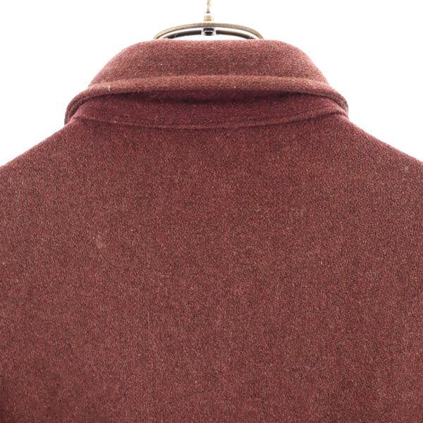 WOOLRICH ウールリッチ 60s 70s ヴィンテージ 白タグ 長袖 シャツ L ブラウン系 メンズ