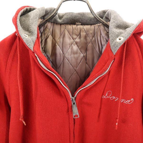 VINTAGE ヴィンテージ 60s カデットコート ジップ ジャケット 16 赤 メンズ