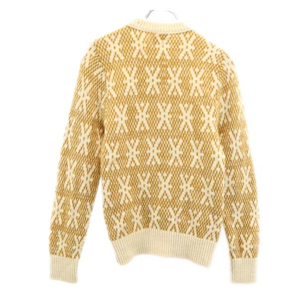 PENDLETON ペンドルトン 70s USA製 ヴィンテージ 総柄 長袖 セーター S イエロー系 長袖ニット メンズ