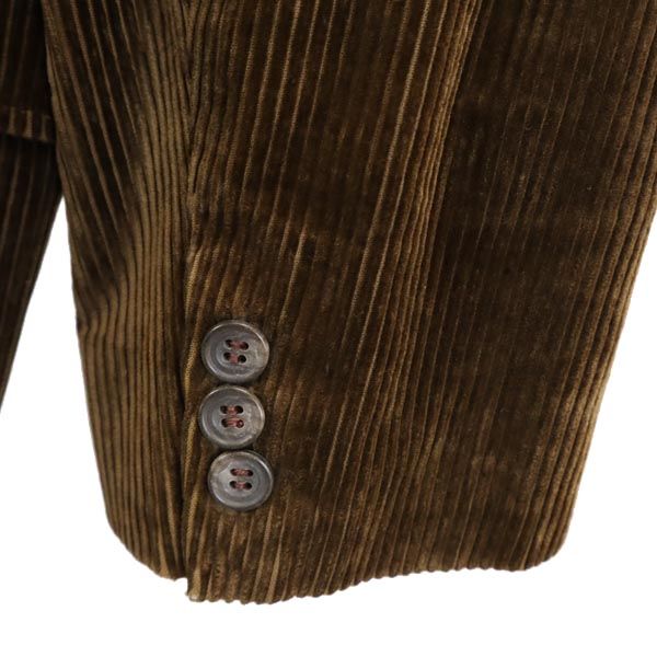 Burberrys バーバリーズ 90s オールド コーデュロイ デニムテーラードジャケット 170AB5 ブラウン メンズ