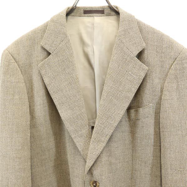 Burberrys バーバリーズ 90s 日本製 オールド ウール テーラードジャケット R40 ベージュ系 メンズ