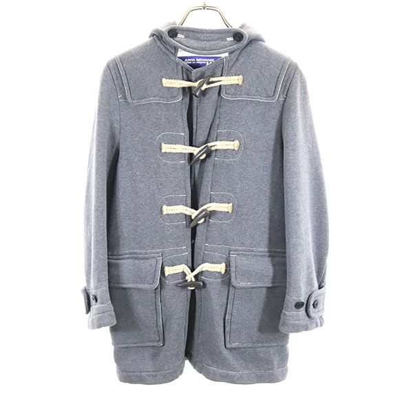 JUNYA WATANABE COMME des GARCONS MAN ジュンヤワタナベコムデギャルソンマン 2010年 日本製 ダッフルコート XS グレー 裏起毛 メンズ