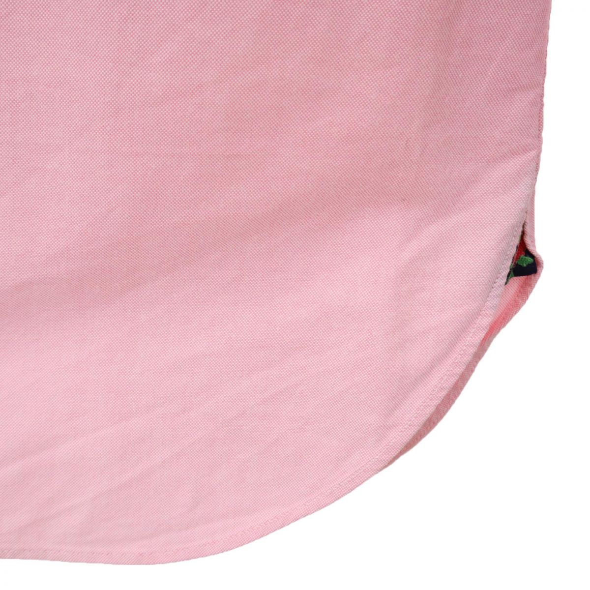 JUNYA WATANABE COMME des GARCONS MAN ジュンヤワタナベコムデギャルソンマン 2014年 日本製 チェック柄 切替 長袖 オックスフォード ボタンダウンシャツ M ピンク系 メンズ