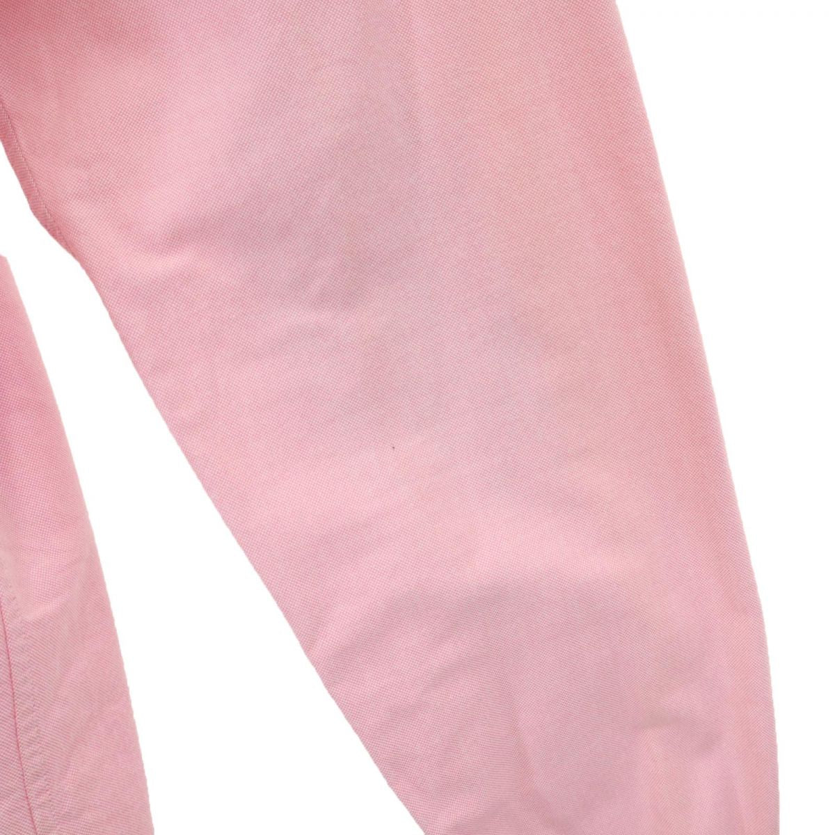 JUNYA WATANABE COMME des GARCONS MAN ジュンヤワタナベコムデギャルソンマン 2014年 日本製 チェック柄 切替 長袖 オックスフォード ボタンダウンシャツ M ピンク系 メンズ