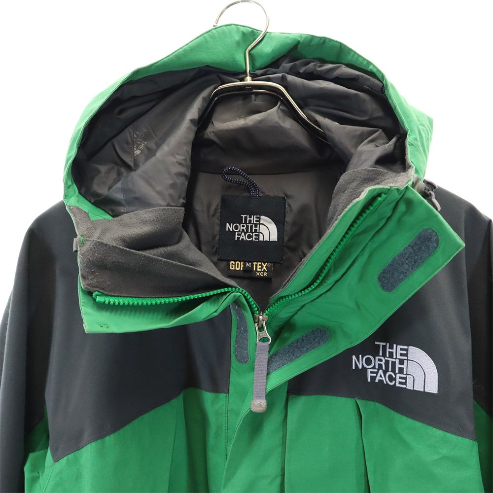 THE NORTH FACE ノースフェイス アウトドア NP15400 ゴアテックス マウンテンジャケット M グリーン フード メンズ