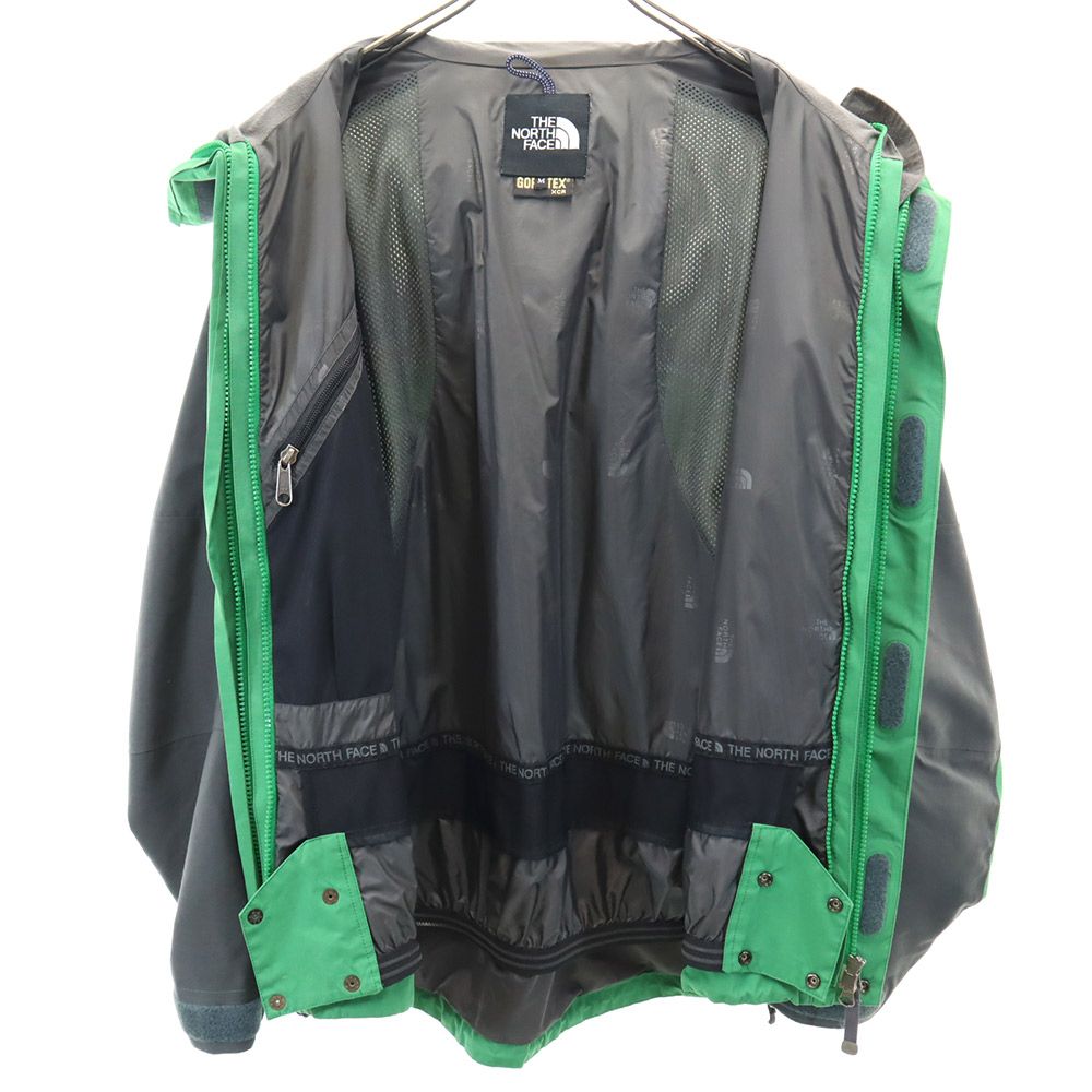 THE NORTH FACE ノースフェイス アウトドア NP15400 ゴアテックス マウンテンジャケット M グリーン フード メンズ