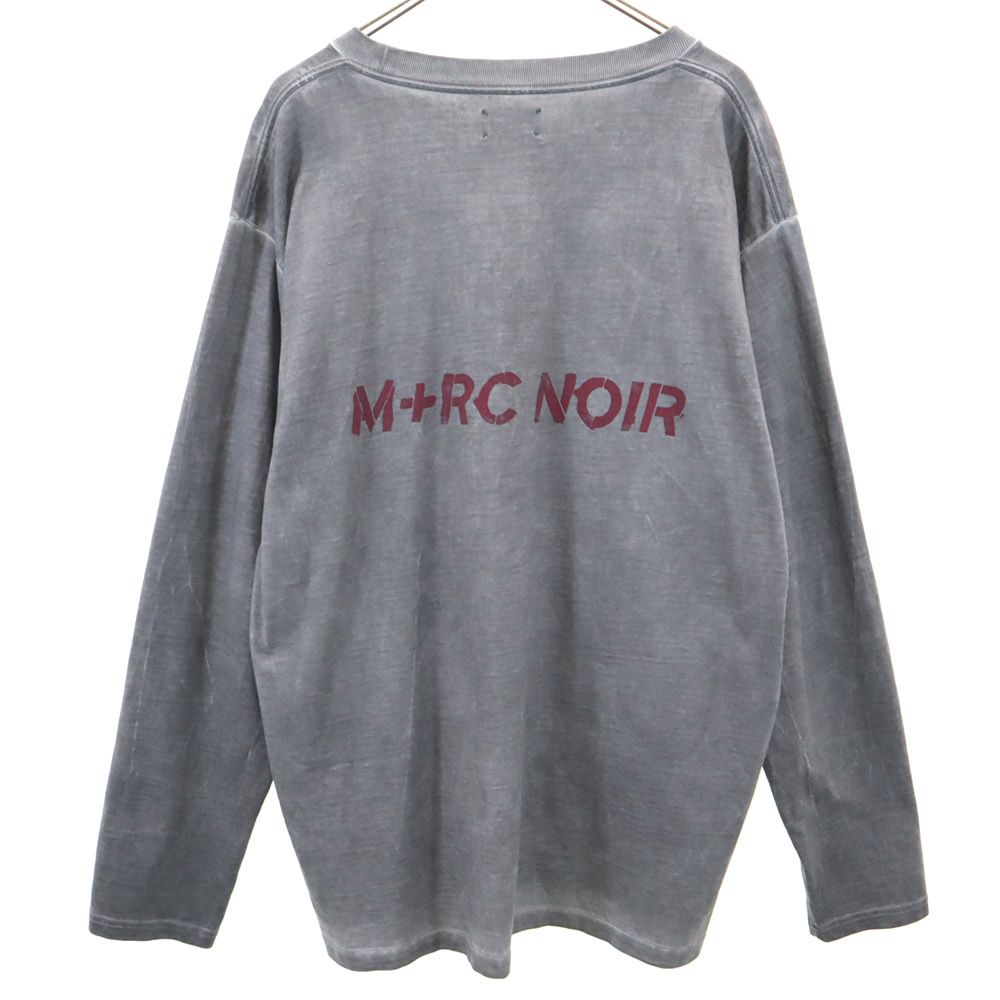 M+RC NOIR マルシェノア 長袖 シャツ XL グレー ロンT メンズ
